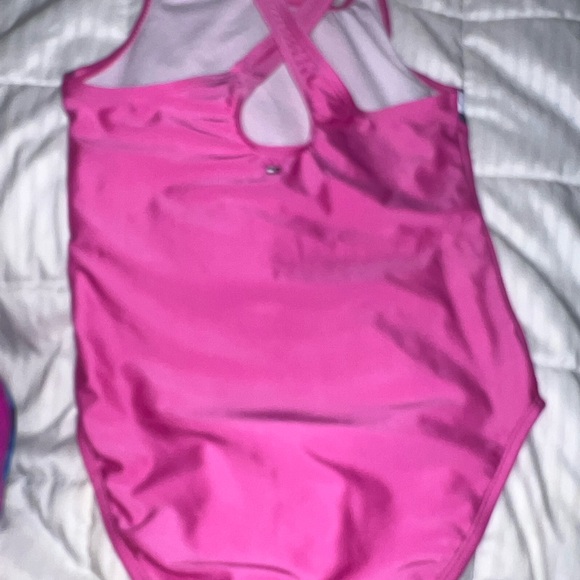 TOMMY HILFIGER GIRLS SWIMSUIT SIZE L 12/14 - Picture 2 of 3